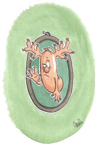 Cartoon: Kapitaler 19-Ender (medium) by mele tagged wurst,jagd,zipfel,hirsch