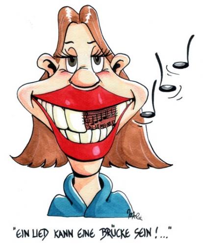 Cartoon: Mehr Zahnersatz (medium) by mele tagged zähne,gesundheit,zähne,gesundheit,zahnersatz,krankenkasse,gebiss,zahnlücke,pfeifen,musik,brücke
