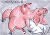 Cartoon: Schweinereien 6 (small) by mele tagged schweine,sex