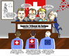 Cartoon: Os racistas suicos (small) by MDS tagged racistas,suicos