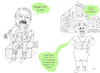 Cartoon: Hendricks vom Fleisch gefallen (small) by menschenskindergarten tagged fleischverbot,im,bumb