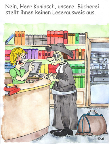 Cartoon: Bücherverbrennung (medium) by Bobcz tagged kultur,bücher,politik