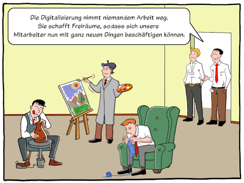 Digitalisierung Arbeitsplatz