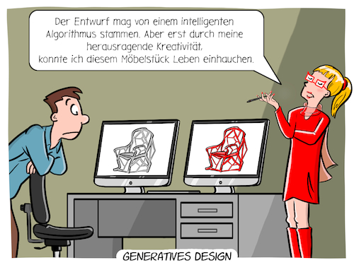 Cartoon: Generatives Design (medium) by Cloud Science tagged generatives,design,architektur,konstruktion,cad,erstellung,designer,grafik,kunst,tech,technologie,technik,ki,kuenstliche,intelligenz,digitalisierung,digital,it,kreativitaet,algorithmus,trend,zukunft,computer,illustration,disruption,innovation,wandel,automatisierung,generatives,design,architektur,konstruktion,cad,erstellung,designer,grafik,kunst,tech,technologie,technik,ki,kuenstliche,intelligenz,digitalisierung,digital,it,kreativitaet,algorithmus,trend,zukunft,computer,illustration,disruption,innovation,wandel,automatisierung