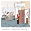 Cartoon: Kundenbetreuung der Zukunft (small) by Cloud Science tagged künstliche,intelligenz,ki,kundenbindung,customer,service,persönliche,beziehung,digitale,transformation,beraterflut,humor,cartoon,arbeitswelt,der,zukunft,im,kundenservice,automation,mitarbeiterentlastung,technologie,und,mensch,übertriebener,arbeit,repitativ,kunde,kundeberatung,dienstleistung