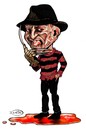Cartoon: Freddy Krueger (small) by DeVaTe tagged elm,street,freddy,krueger,80,horror,terror,movie,pelicula