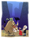 Cartoon: Bernies Take On Wall Street (small) by stip tagged bernie,sanders,democrat,independent,usa,elections,feelthebern,primaries,caucus