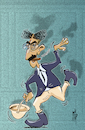 Cartoon: Hello - I must be going (small) by stip tagged groucho,marx,brothers,animal,crackers,julius