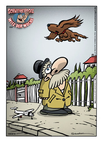 Cartoon: Schweinevogel Witz der Woche 032 (medium) by Schweinevogel tagged schweinevogel,funny,witz,cartoon,schwarwel