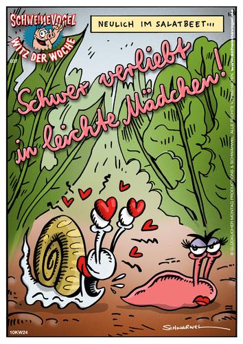 Cartoon: Schweinevogel Witz der Woche 037 (medium) by Schweinevogel tagged schweinevogel,funny,witz,cartoon,schwarwel,schnecken