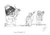 Cartoon: gaddafi (small) by sasch tagged dschihad,gaddafi,europa,muslim,islam