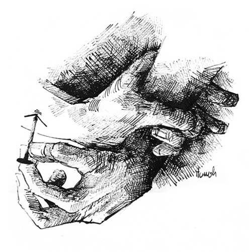 Cartoon: Hands (medium) by pencil tagged hands