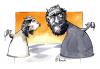 Cartoon: Chess (small) by pencil tagged chess