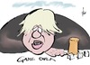 Cartoon: Brexit-Johnson (small) by tiede tagged brexit,boris,johnson,eu,cameron,uk,game,over,tiede,cartoon,karikatur