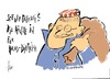 Cartoon: Chodorkowski (small) by tiede tagged chodorkowski,gerichtshof,genscher