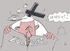 Cartoon: Gottes Krieger (small) by tiede tagged zöibat,debatte,rom,papst,franziskus,benedikt,tiede,cartoon,karikatur