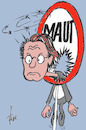 Cartoon: Scheuer-Durchblick (small) by tiede tagged scheuer,maut,tiede,cartoon,karikatur