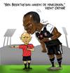 Cartoon: V. Aboubakar - Sergey Karasev (small) by Caner Demircan tagged besiktas,referee,napoli,russian