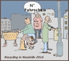 Cartoon: Recycling heute (small) by michaskarikaturen tagged harz4,armut