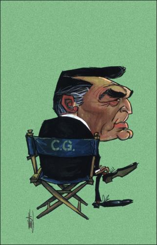 Cartoon: Cary Grant (medium) by Stef 1931-1995 tagged movie,caricature,hollywood