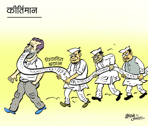 Cartoon: indian politics (medium) by shyamjagota tagged neretiv