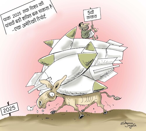 Cartoon: pakistan (medium) by shyamjagota tagged internation,politics