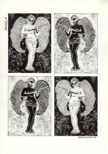 Cartoon: Angels (medium) by Zlatko Iv tagged angels