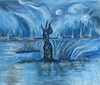 Cartoon: Loch Ness Monster (small) by Zlatko Iv tagged großartig,gehirn,freun,kulture,egypt,kunst,gender,narcis,nature,klimate