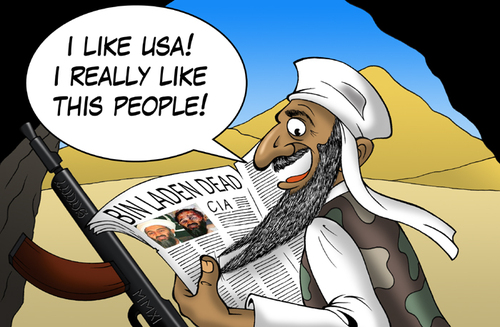 Cartoon: Osama Bin Laden (medium) by Ludus tagged osama