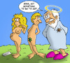 Cartoon: Adam and Eve - A sequel (small) by Ludus tagged adam,eve,paradise