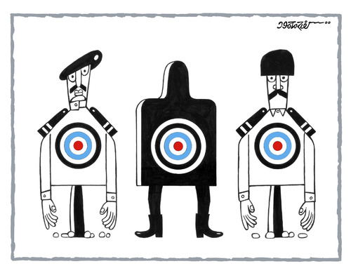 Cartoon: Targets (medium) by kifah tagged targets