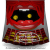 Cartoon: Theater um Corona (small) by Jochen N tagged mund,lippen,maske,bühne,vorstellung,realität,live,hautnah,erlebnis,pandemie,covid,19,ansteckung,lockdown,viren,virus