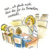 Cartoon: durchgefallen (small) by REIBEL tagged einstein,promotion,jury,professor,universität,prüfung,personal,marketing