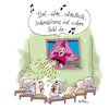 Cartoon: Seniorentheater (small) by REIBEL tagged inkontinenz,kasperl,theater,senioren,krankheit,alter,problem,körper,kinder,handpuppe