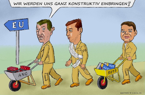 Die neue tschech. Koalition