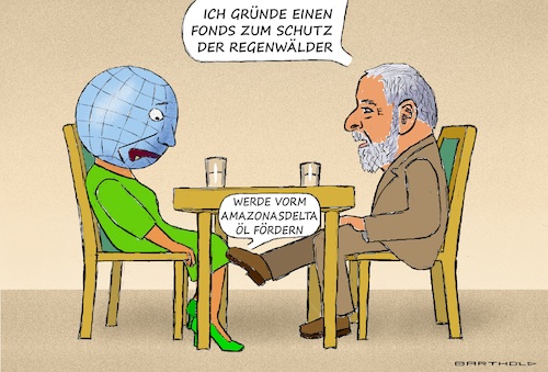 Lula redet mit zwei Zungen