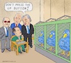 Cartoon: Effort to Contain (small) by Barthold tagged twitter,take,over,elon,musk,warnings,suspension,regulation,tweets,messages,admittance,hate,speech,fake,information,calls,to,crime,representative,big,brands,joe,biden,antonio,guterres,birds,cage,mechanical,hatches,control,device,cartoon,caricature,barthold