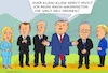 Cartoon: G7 in Kananaskis 2025 (small) by Barthold tagged g7,gipfel,kananaskis,kanada,2025,vorzeitige,abreise,trump,grund,entscheidung,beteiligung,israels,angriff,iran,bombardierung,atomanlagen,ultimative,forderung,kapitulation,cartoon,karikatur,barthold