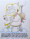 Cartoon: beziehungskisten ... (small) by katzen-gretelein tagged hahn,toilette,ehe