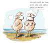 Cartoon: FKK auf Malle (small) by OTTbyrds tagged malle,marllorca,fkk,sommer2020,sommerurlaub,strand,nacktbaden,skinnydipping,corvid19,corona