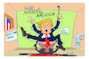 Cartoon: ELECTION USA 2020 (small) by vasilis dagres tagged trump,usa,election