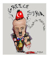 Cartoon: ERDOGAN (small) by vasilis dagres tagged erdogan,greece