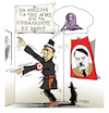 Cartoon: FASCISM (small) by vasilis dagres tagged fascism