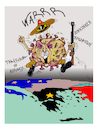 Cartoon: Virus ERNTOGANIOUS (small) by vasilis dagres tagged politics,virus,erntogan,merkel,europe