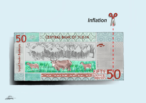 Cartoon: Inflation (medium) by shaf tagged friends