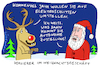 Cartoon: Verlierer im Weihnachtsgeschäft (small) by Lüdemann tagged weihnachten,rudolf,rudi,reindeer,rote,nase,red,nosed,weihnachtsmann,schlitten,elektroschlitten,escooter,scooter,pakete,geschenke,autonome,zustellung,verlierer,weihnachtsgeschäft,verteilung,post,kep,dhl,gls,deutsche,dpd,ups,hermes,roboter,digitalisierung,christentum