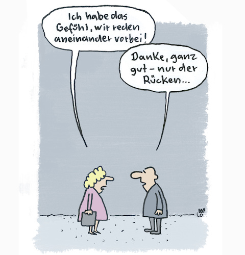 Cartoon: Zuhören (medium) by Lo Graf von Blickensdorf tagged kommunikation,reden,unterhaltung,zuhören,kommunikation,reden,unterhaltung,zuhören