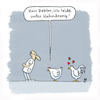 Cartoon: Ein Huhn beim Arzt... (small) by Lo Graf von Blickensdorf tagged harndrang,verliebt,hahn,arzt,doktor,urologe