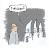 Cartoon: Freundliche Sekte (small) by Lo Graf von Blickensdorf tagged sekte,sekt,sektenführer