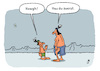 Cartoon: Howgh! (small) by Lo Graf von Blickensdorf tagged indigene,howgh,karl,may,winnetou,amerika,volksgruppe,red,indians,karikatur,lo,graf,cartoon,kalauer,bilderwitz,witz